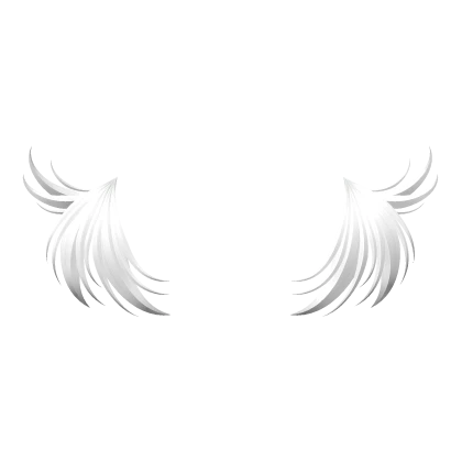 Short Low Kawaii Pigtails in White