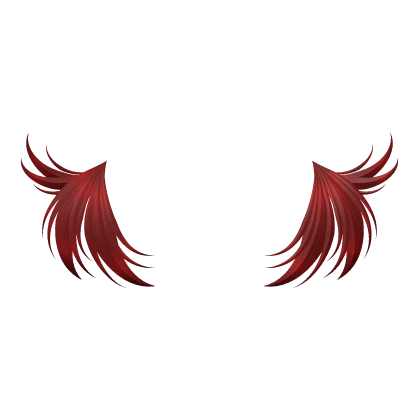 Short Low Kawaii Pigtails in Red