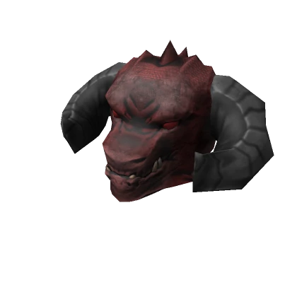 Dragon Kin Head (Red)