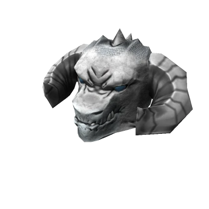 Dragon Kin Head (White)