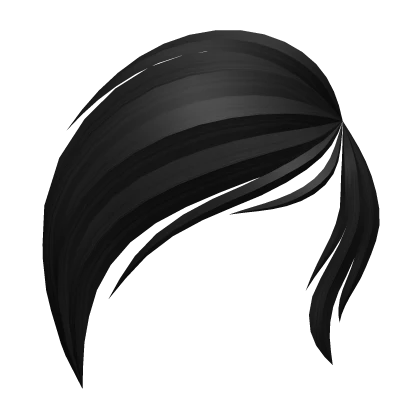 Eye Covering Scene Bangs in Black