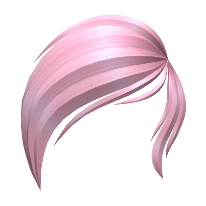 Eye Covering Scene Bangs in Pink