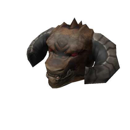 Dragon Kin Head (Brown)