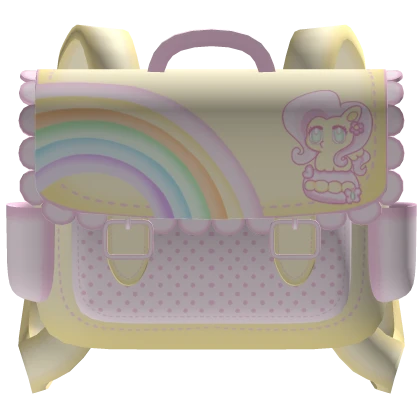  ꒰♡꒱ cute mlp fluttershy backpack (3.0)