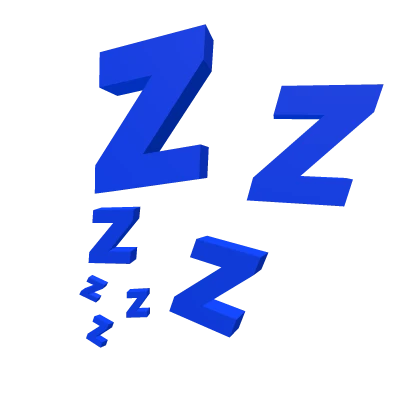 Blue Sleeping Z's