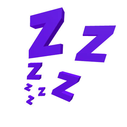 Purple Sleeping Z's