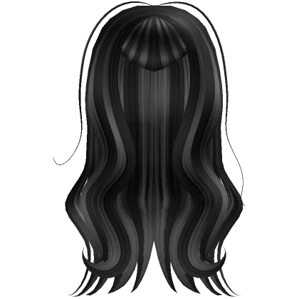 ♡ ♰ lil vampire flowy goth hair - silver streaks