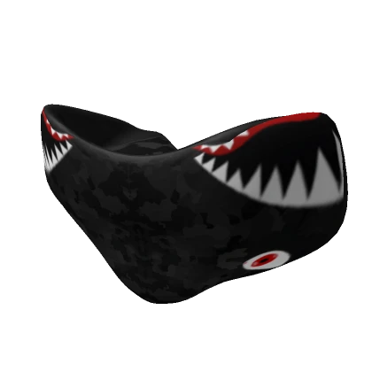 Texas Shark Teeth Hood Down