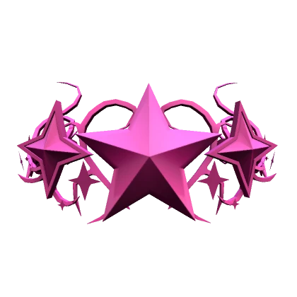 Pink Star Cyber Sigil Crown