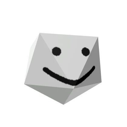 Icosahedron Head (Institutional White)