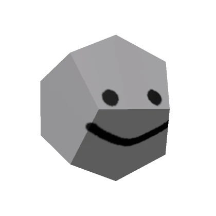 Dodecahedron Head (Light Grey)