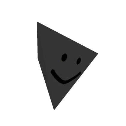 Tetrahedron Head (For Headless) [Dark Grey]