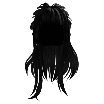 💟Stylish Layered Lazy Tied Bun (Black)