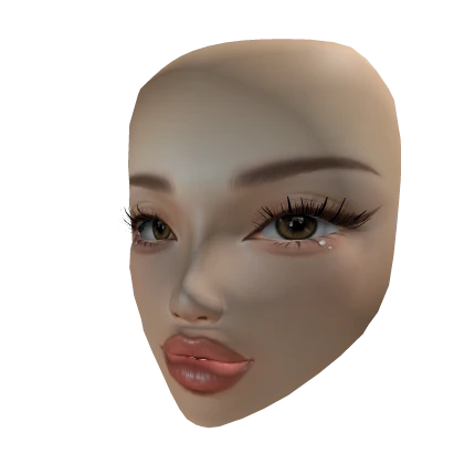 Brown Moving Eye Makeup 3D