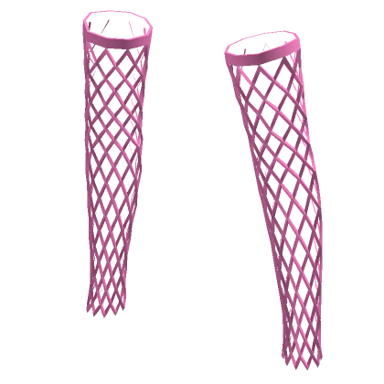 Fishnet Stockings - Baby Pink