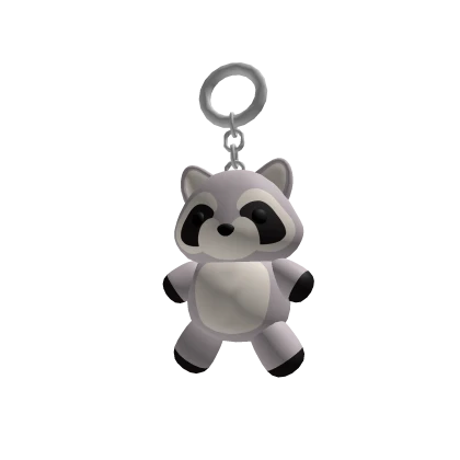 Raccoon Keychain