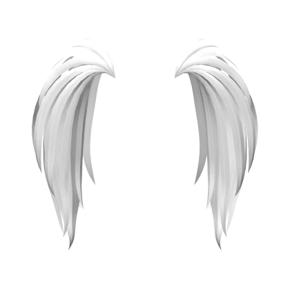 Fluffy Scene Pigtails in White