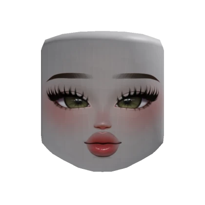 Cute And Preppy Girl Makeup Green (Customizable)