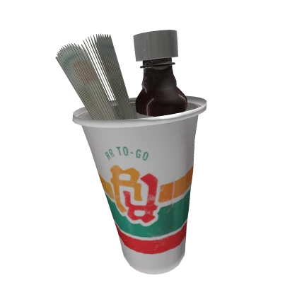 Really Rich/RR Cup With Rasberry Juice Money Waist