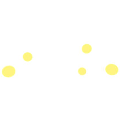 Glowing Soap Bubbles (Yellow)