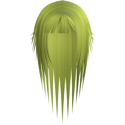 ☆ scene emo punk messy rockstar acid green