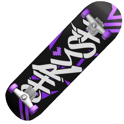 CHRUSH Skateboard in Purple