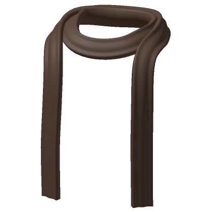 Skinny Scarf in Brown