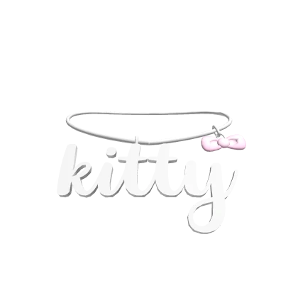 kitty necklace 3.0