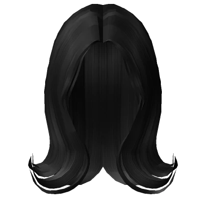 Popular Girl Swirly Hair in Black