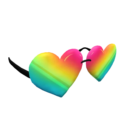 🌈 Rainbow Heart Sunglasses 🌈