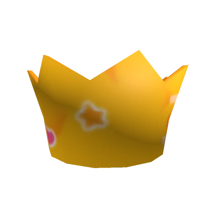 Big Paper Crown - Yellow