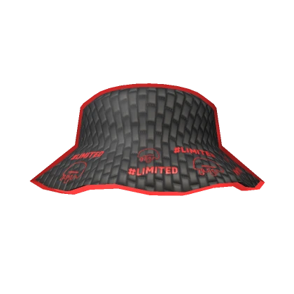 Red Cartoony Outlines #LIMITED Bucket Hat