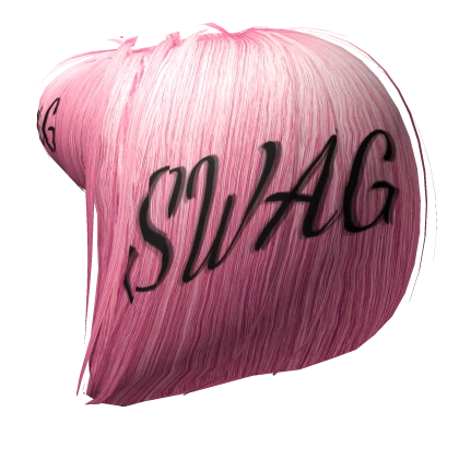 High Fashion Graphic Bob [PINK SWAG]