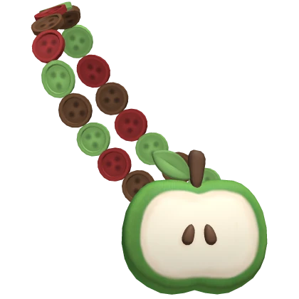 ♡ green apple bag
