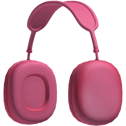 Dark Pink Wireless Headphones