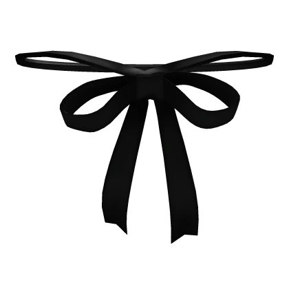 ♡ : 1.0 black cutesy neck ribbon