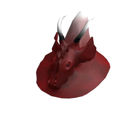 Crimson Wizard Hat of Dragonkind