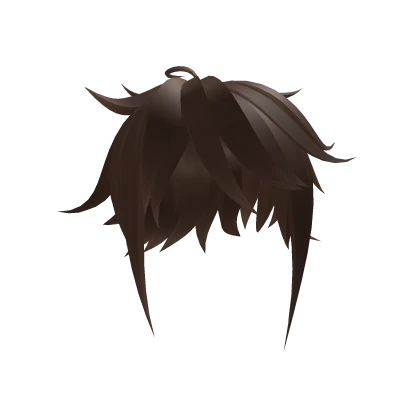 Light Brown Emo Scene Messy Hair