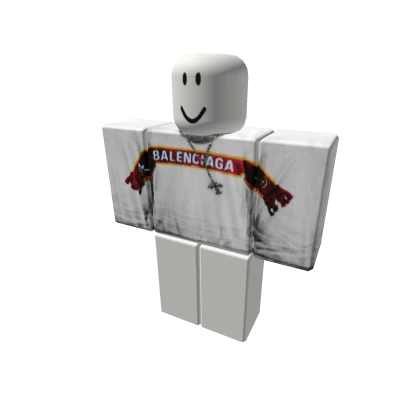 white red balenciaga striped long sleeve