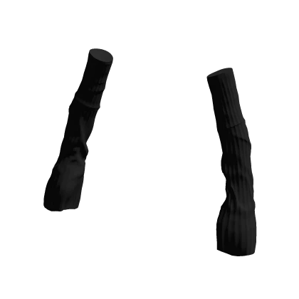 Y2k Arm Warmers Black