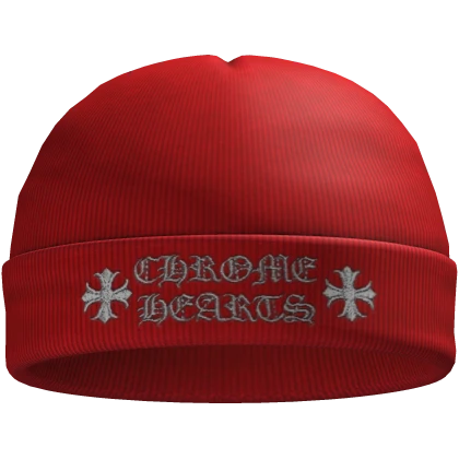 Chrome Hearts Embroidered Plus Cross Beanie