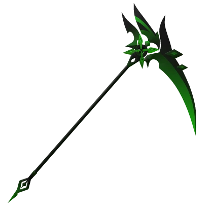 Green Eclipsing Demon Scythe