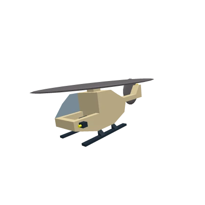 Tan Heli-Wars Helicopter