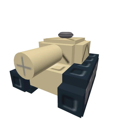 Tan Stud Armored Tank