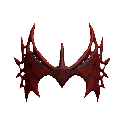 Crimson Red Shadow Bone Crown