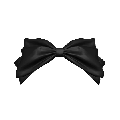 Cute Head Ribbon(Black)