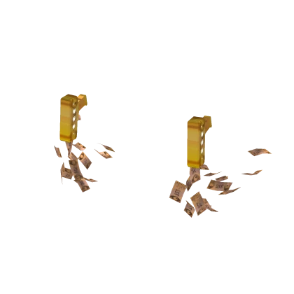 Shiny Golden Money Guns