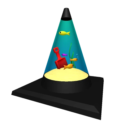 Traffic Cone Aquarium