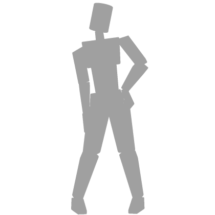 Cutesy Model Profile Pose