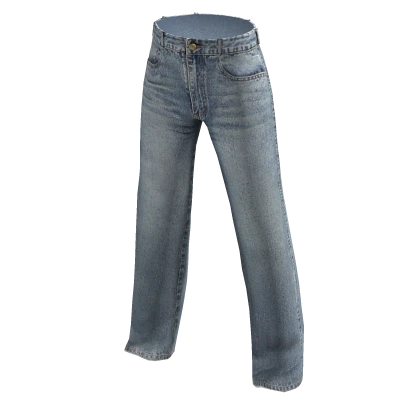 Washed Straight Leg Jeans